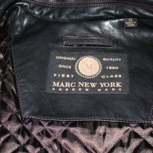 Marc New York Leather Jacket